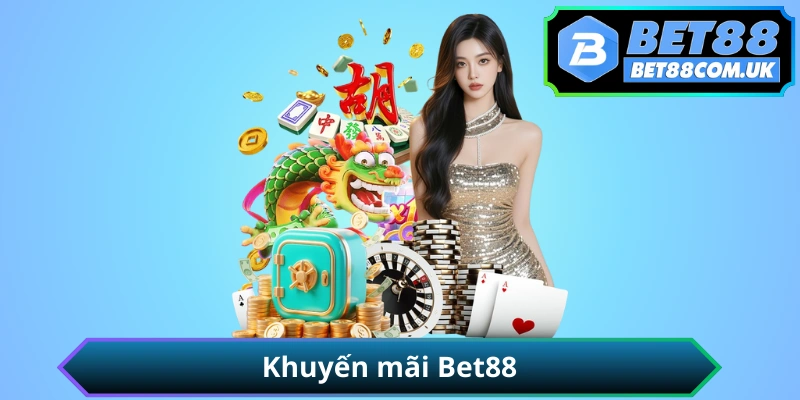 Khuyến mãi BET88 tháng 06/2026 tổng hợp ưu đãi mới nhất